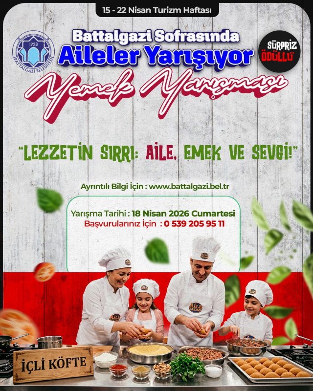 BATTALGAZİ SOFRASINDA AİLELER YARIŞIYOR