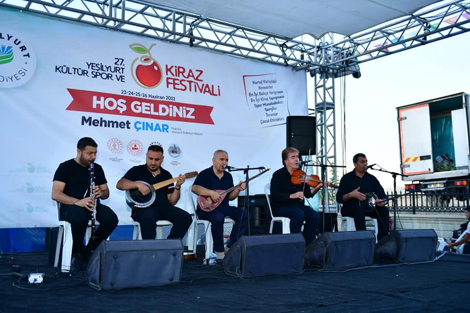 27. Yeşilyurt Kültür, Spor ve Kiraz Festivali Start Aldı