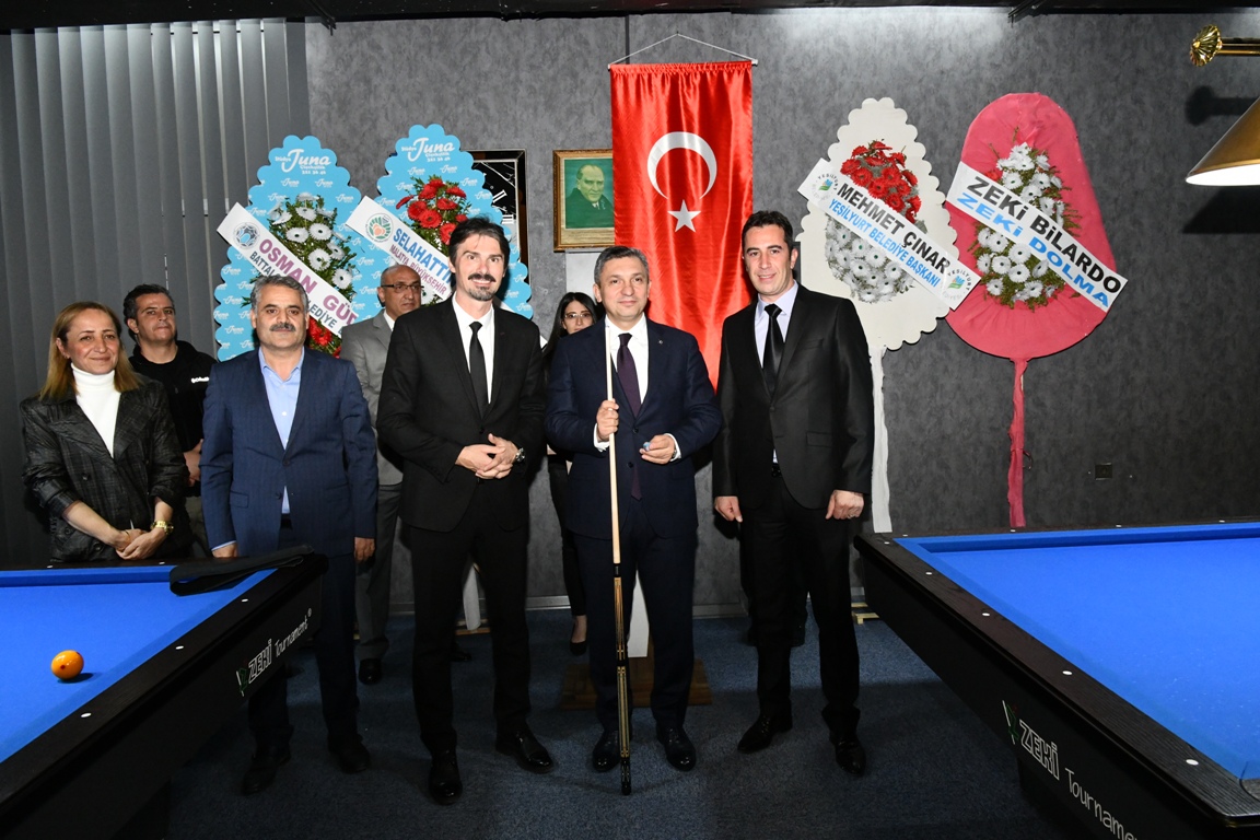 29 Ekim Cumhuriyet Kupası Bilardo Bölge Şampiyonası Düzenlendi