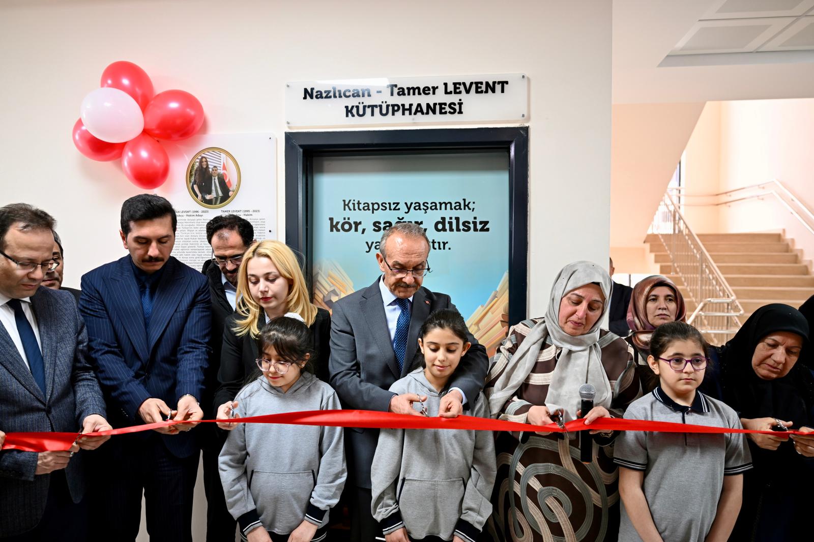 6 Şubat Depreminde Hayatını Kaybeden Hakim Çiftin Adı Kütüphanede Yaşatıldı