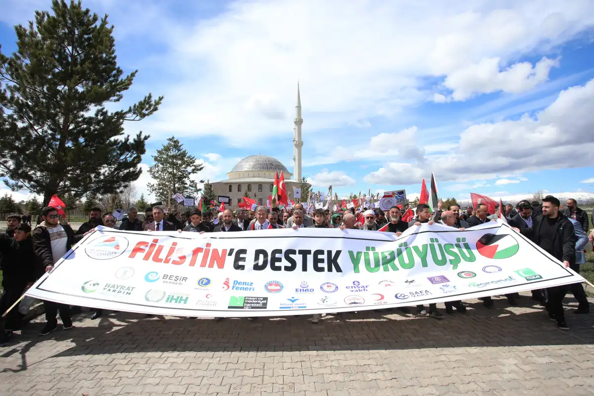 7’den 70’e Tek Ses: Özgür Filistin Yürüyüşü