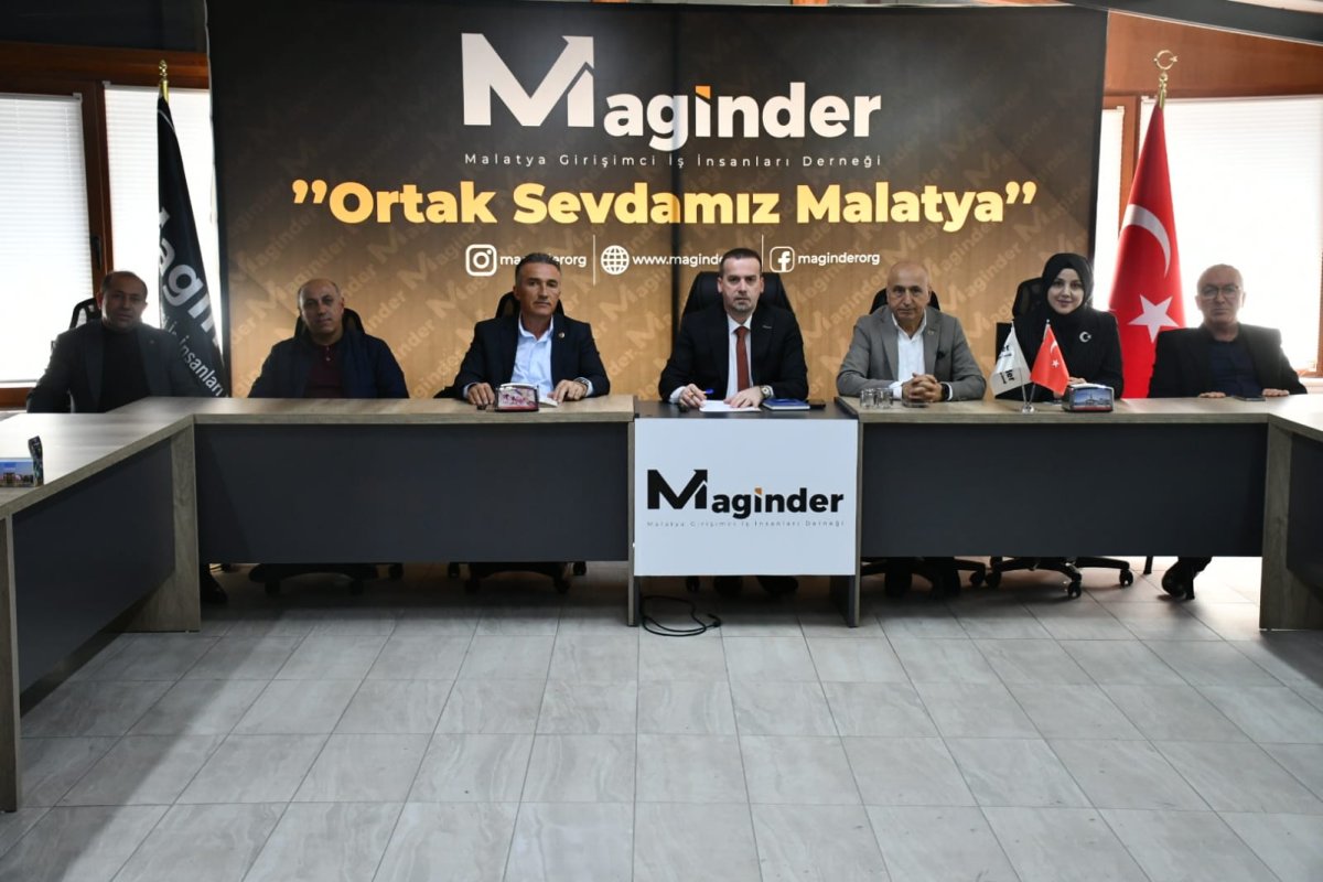 MAGİNDER İle Hekimhan Muhtarlar Derneği Arasında Kardeş Dernek Protokolü