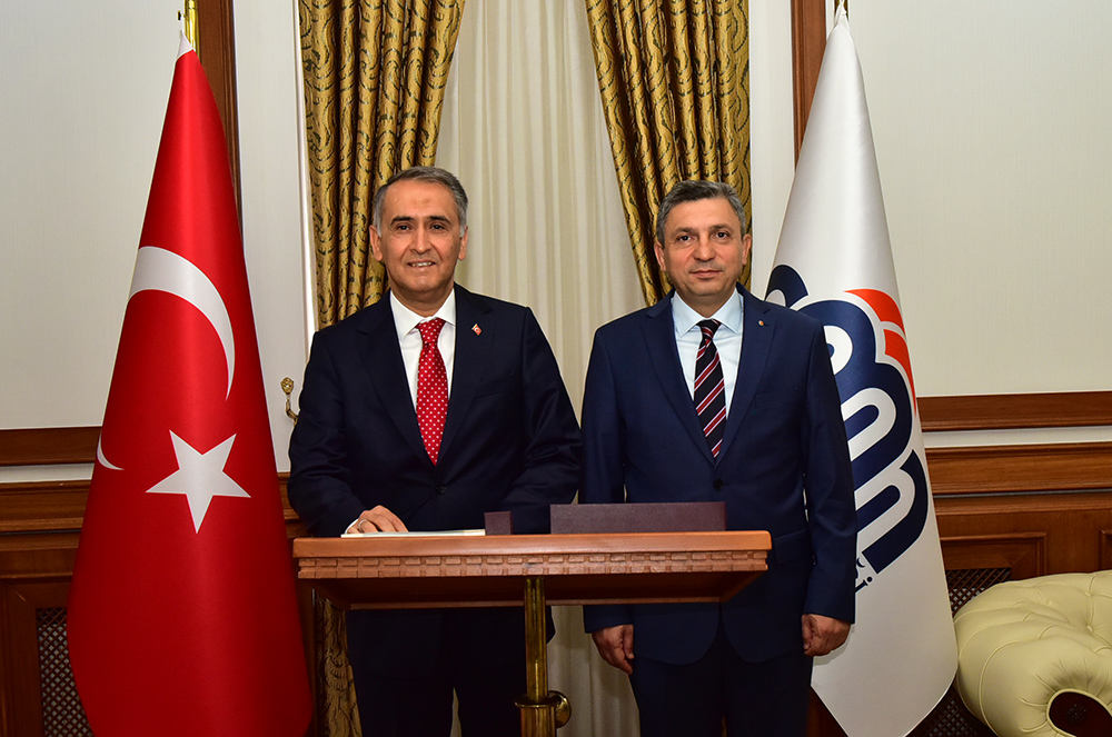 Adıyaman Valisi Çuhadar’dan, Vali Şahin’e Ziyaret