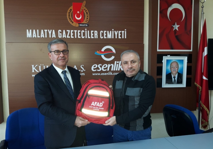 AFAD İl Müdüründen MGC'ye Ziyaret