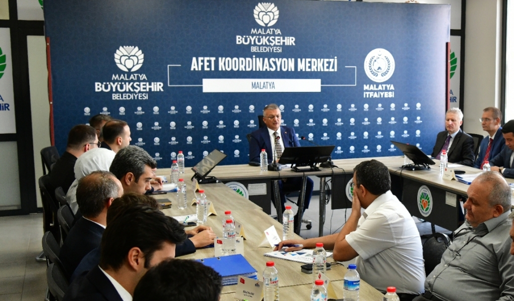 Afet Koordinasyon Toplantısı Vali Yazıcı Başkanlığında Toplandı