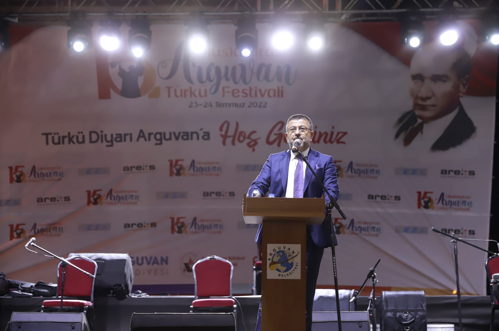 Ağbaba Arguvan Türkü Festivaline Katıldı