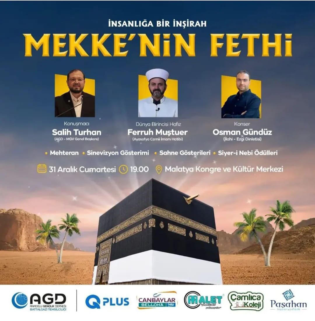 AGD'den "İnsanlığa Bir İnşirah Mekke'nin Fethi" Programı