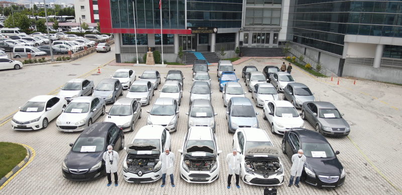 Ağır Hasarlı Araçlara "Change" İşlemi Yapan 11 Kişi Yakalandı