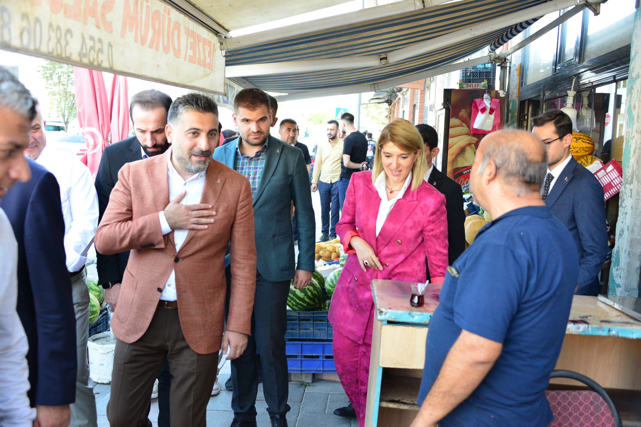 Ak Parti İl Başkanı Gören'den Akçadağ'a Ziyaret