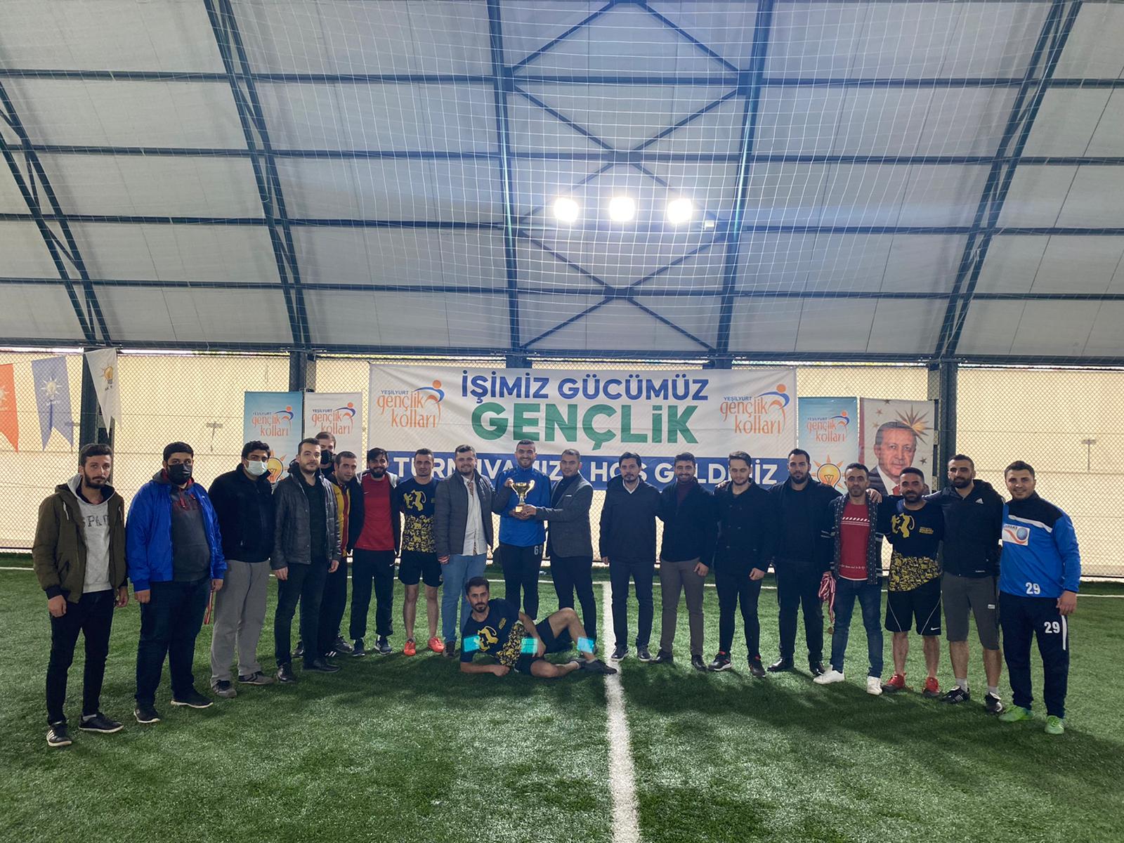 Ak Parti Yeşilyurt Gençlik Kolları Futbol Turnuvası Finali Yapıldı