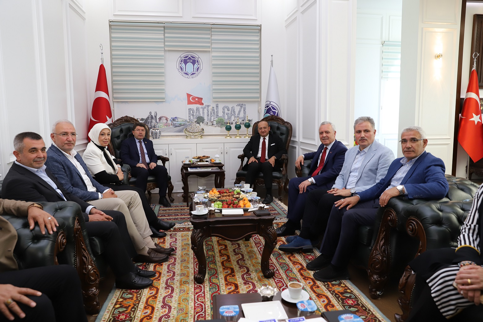 Ak Partiden Başkan Güder'e Ziyaret