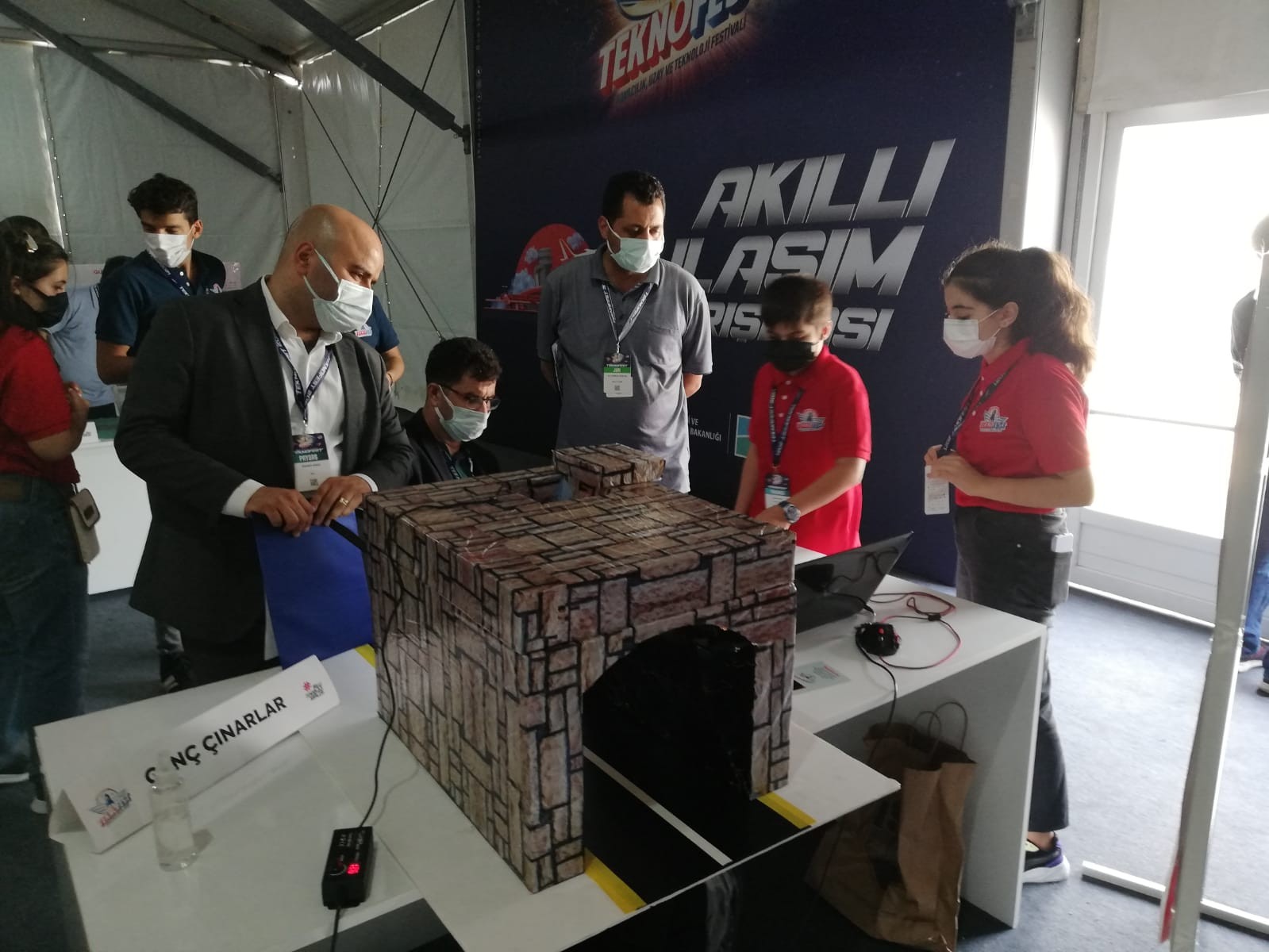 "Akıllı Tünel Aydınlatması Projesi" ile Teknofest’te iddialı