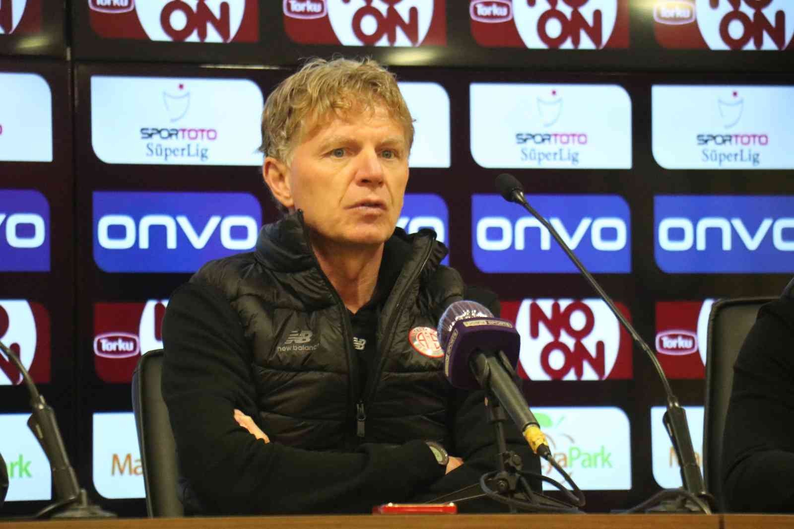 Alfons Groenendijk: "3 puan aldığımız için mutluyuz"