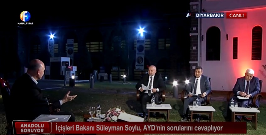 Bakan Soylu "Anadolu Soruyorun" Konuğu Oldu