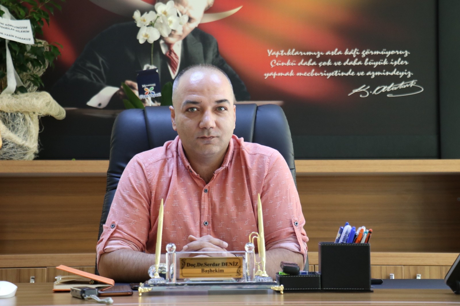 Başhekim Deniz: “Hedefimiz Covid-19 sürecini en iyi şekilde yönetmek”