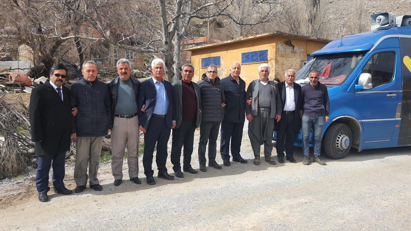 Başkan Adayı Helvacı Porga Mahallesi'nde İncelemelerde Bulundu