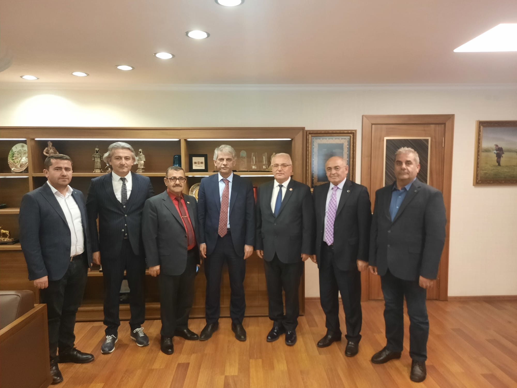 Başkan Bozkurt'dan Bakan Yardımcılarına Ziyaret