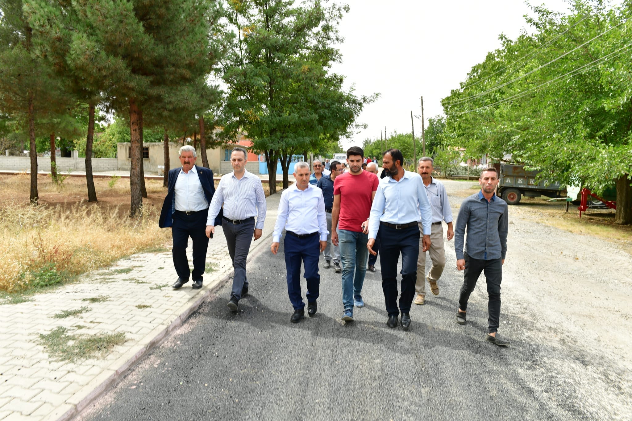 Başkan Çınar Örnekköy'deki Çalışmaları İnceledi