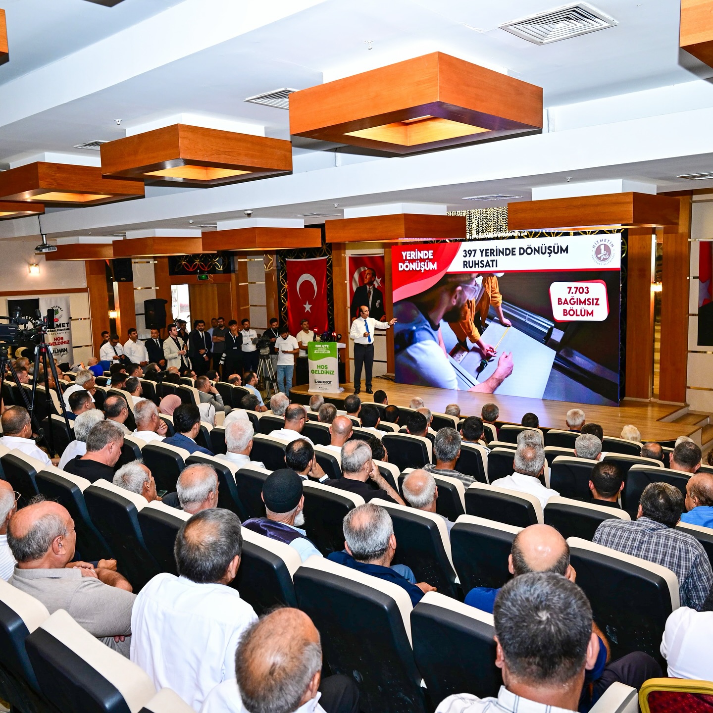 Başkan Geçit, Devam Eden Yatırımları ve Yeni Projeleri Tanıttı