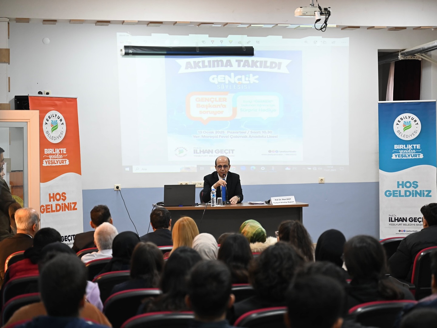 BAŞKAN GEÇİT, ‘GENÇLİK’ PROJELERİNE BİR YENİSİNİ DAHA EKLEDİ