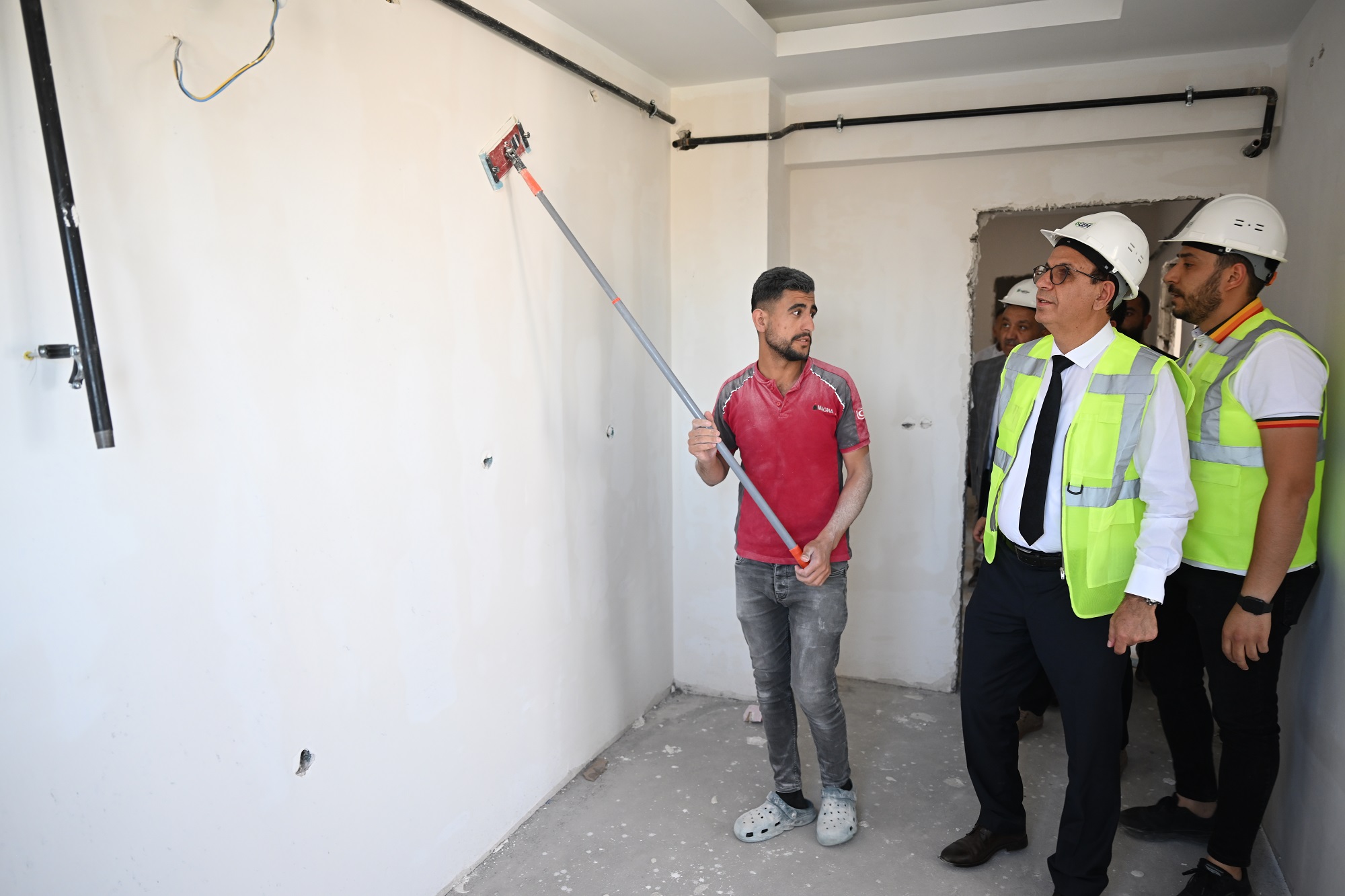 Başkan Geçit Kentsel Dönüşüm Konutlarını İnceledi