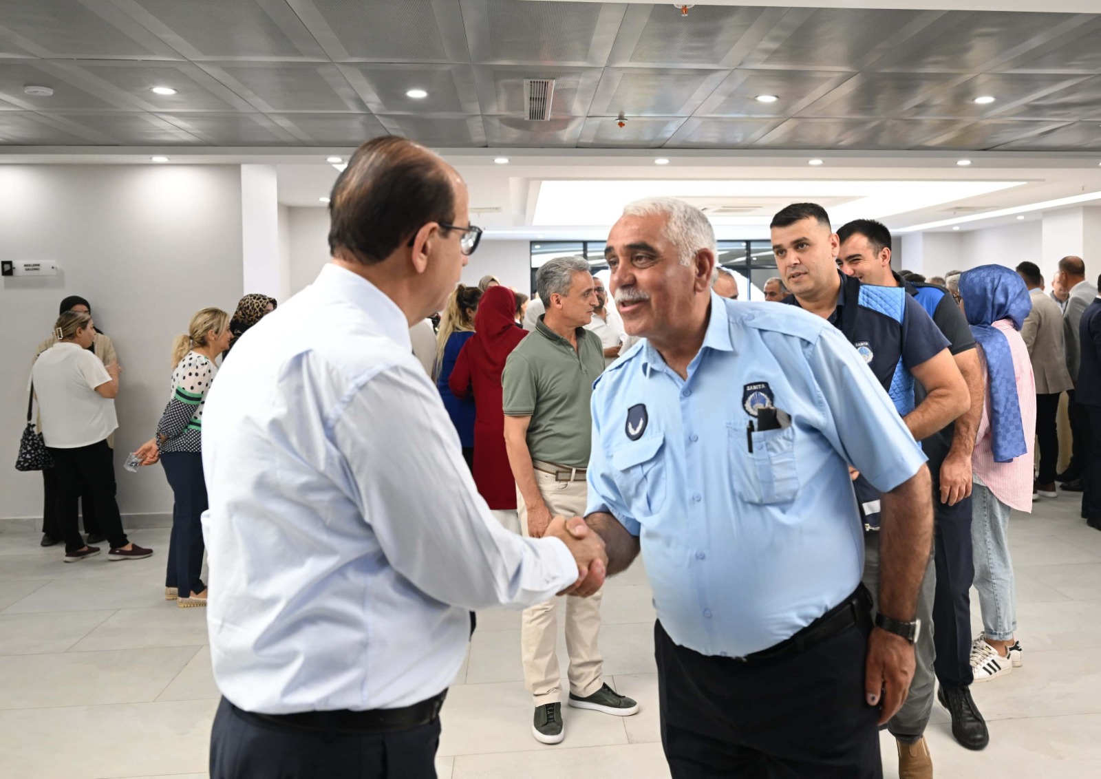 Başkan Geçit, Personellerle Bayramlaştı