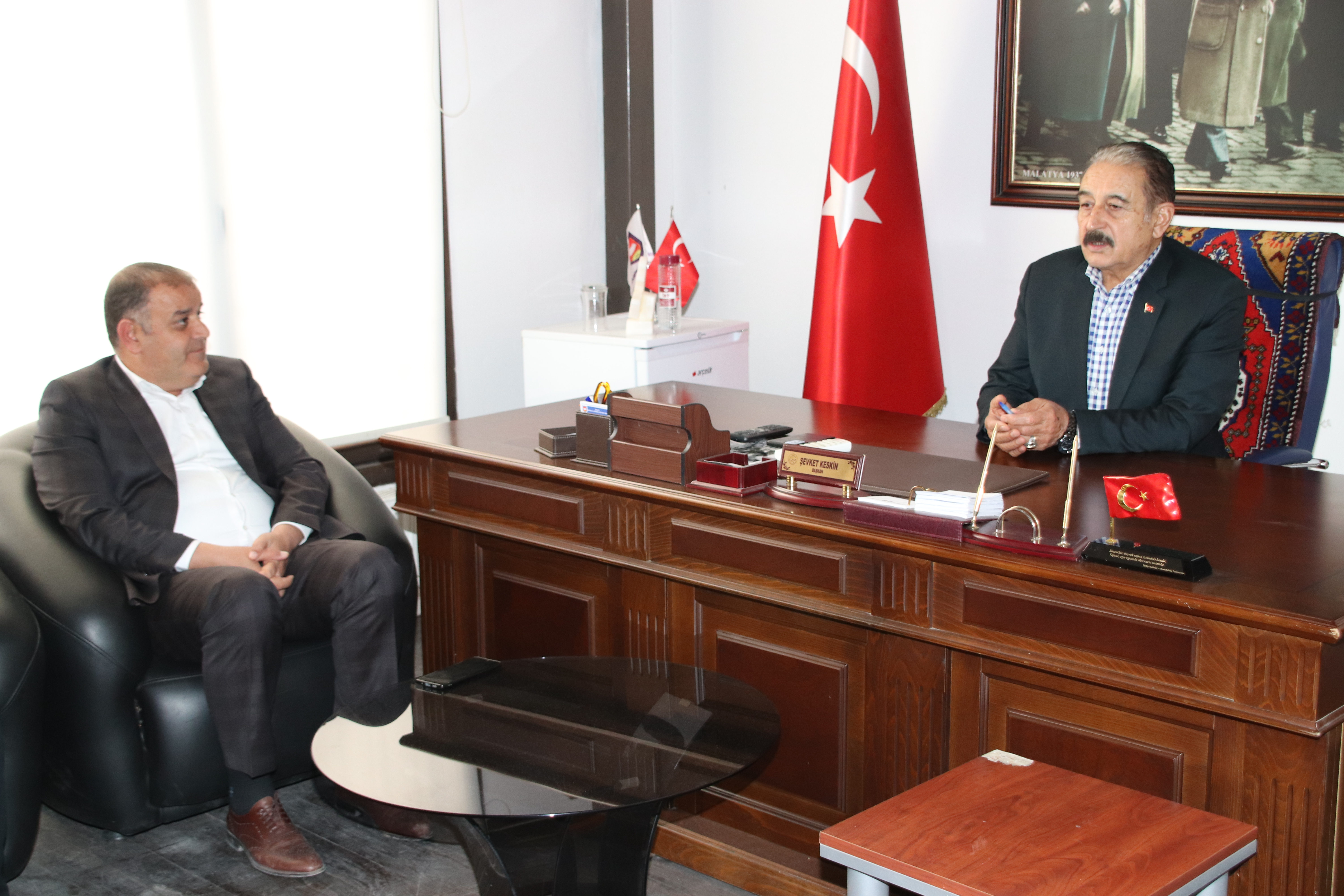 Başkan Gök'ten MESOB Başkanına Ziyaret