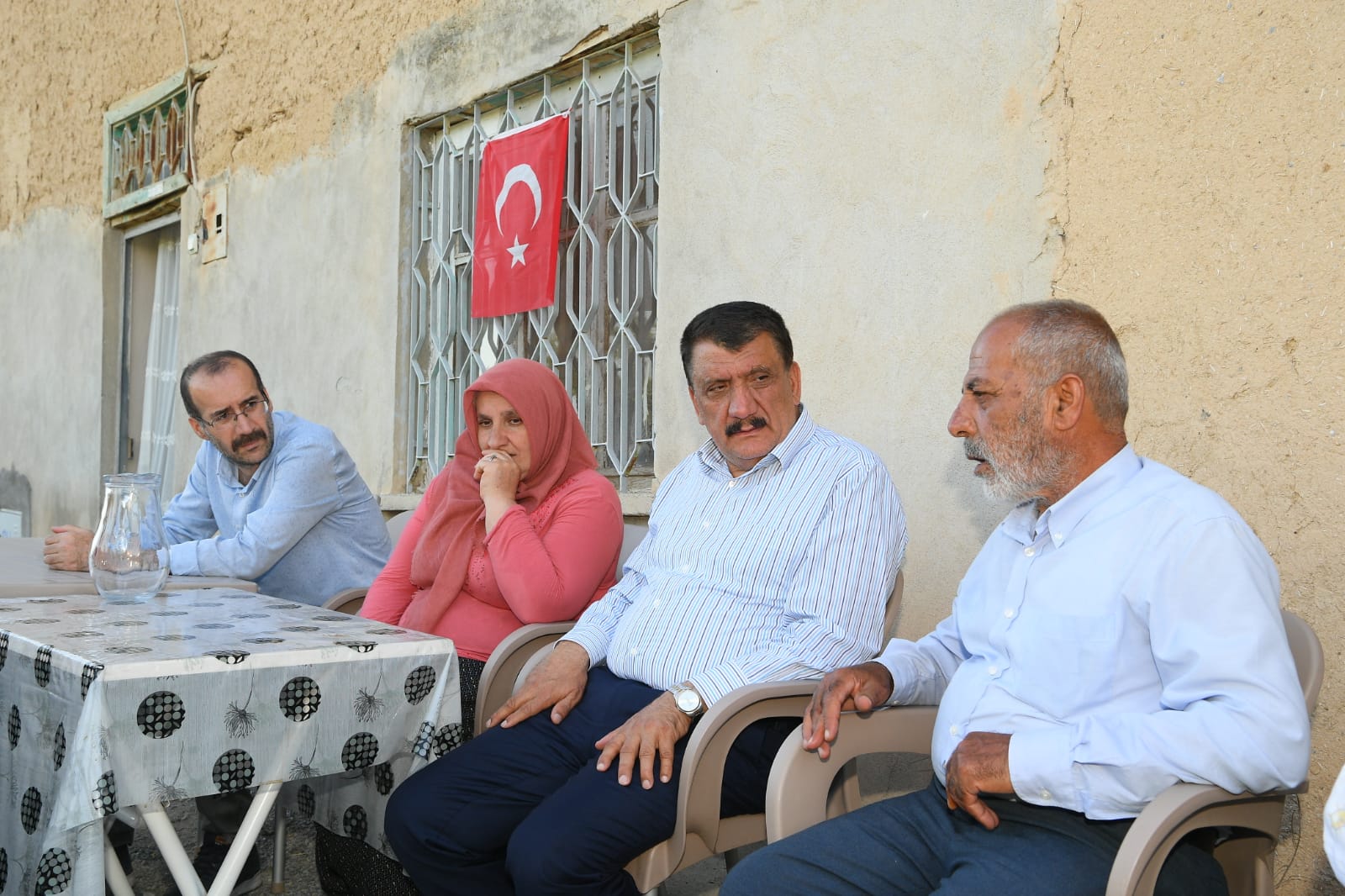 Başkan Gürkan'dan Şehit Babasına Ziyaret