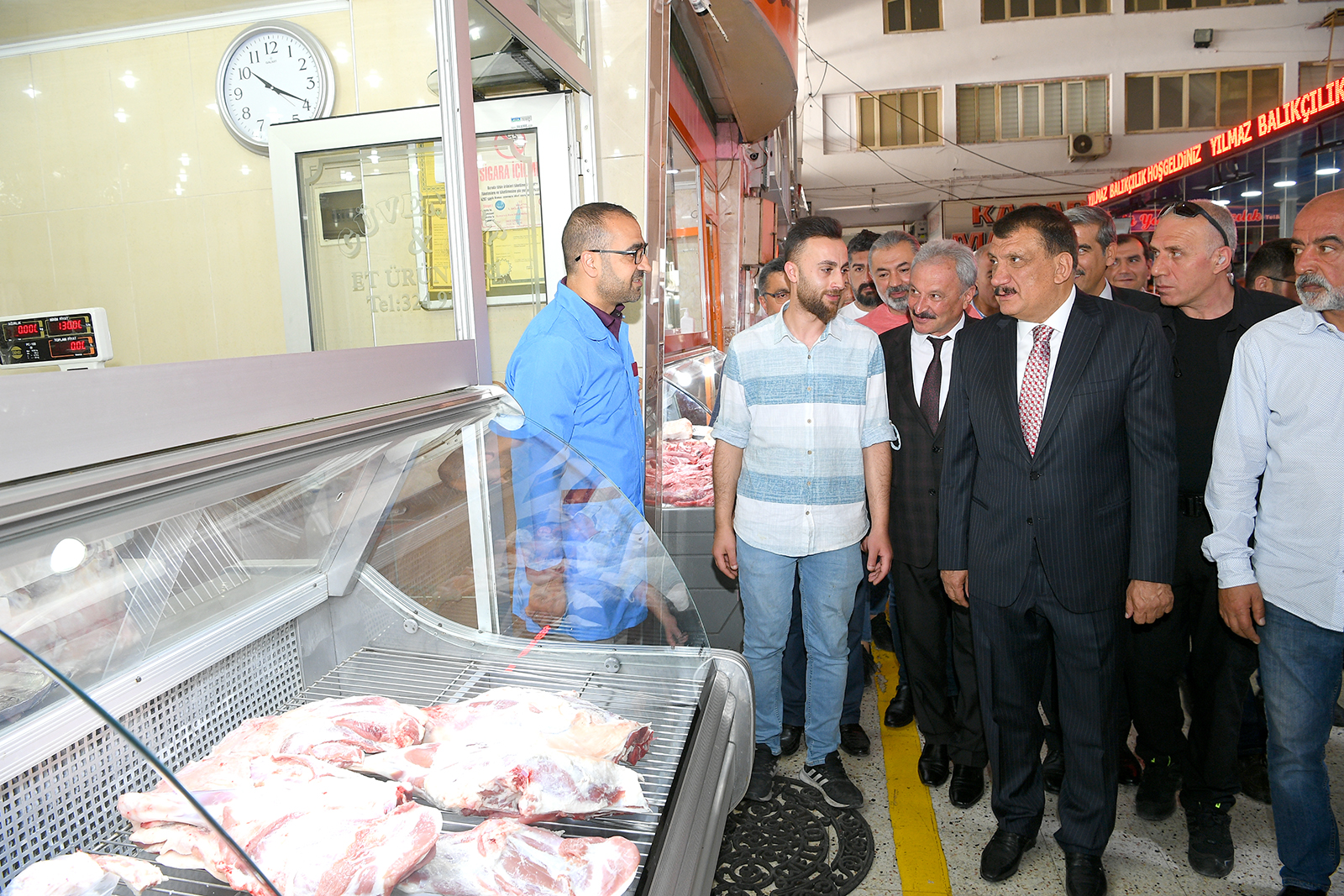 Başkan Gürkan'dan Şire Pazarına Ziyaret