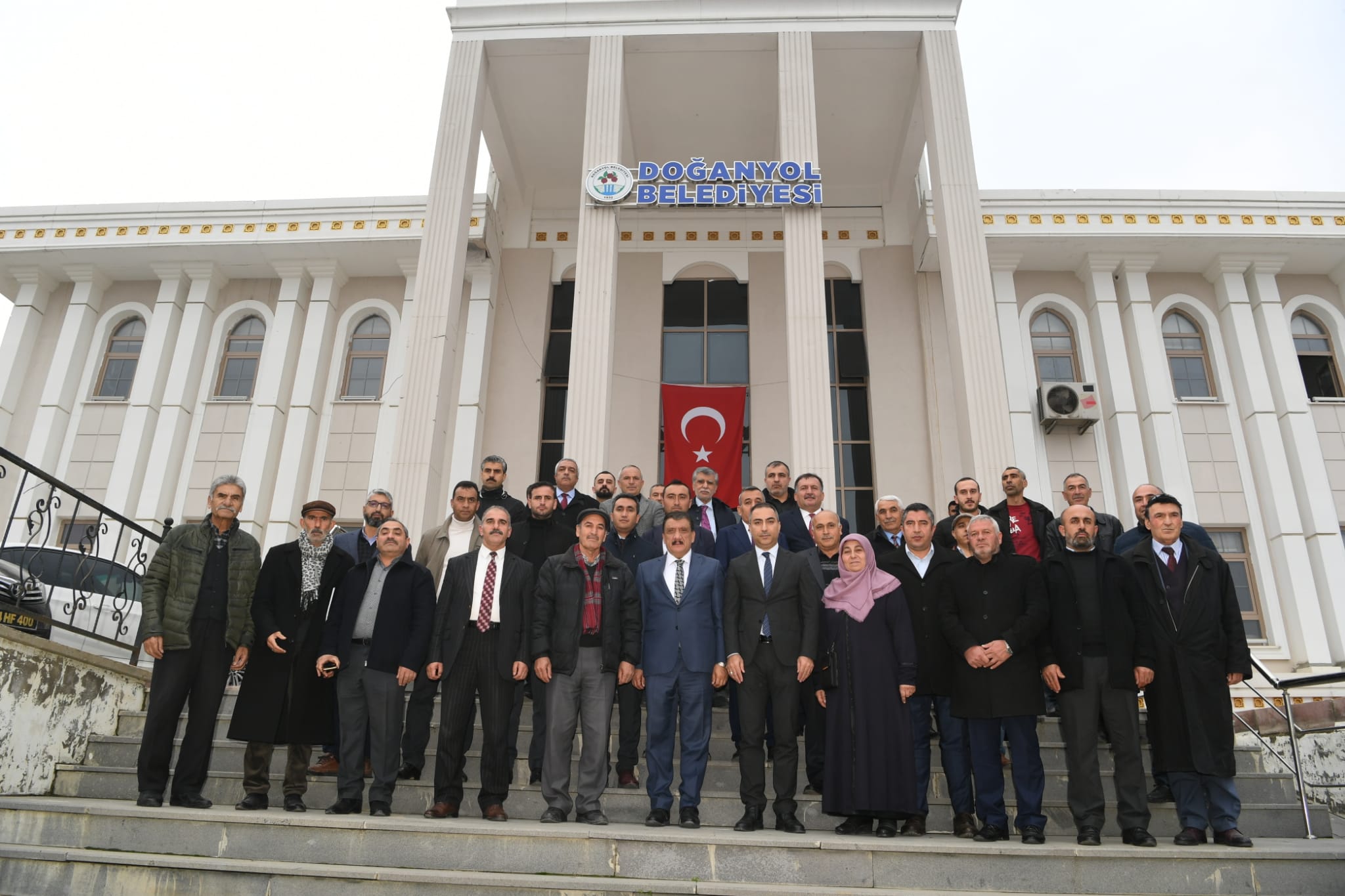 Başkan Gürkan Doğanyol'da Muhtarlarla Bir Araya Geldi