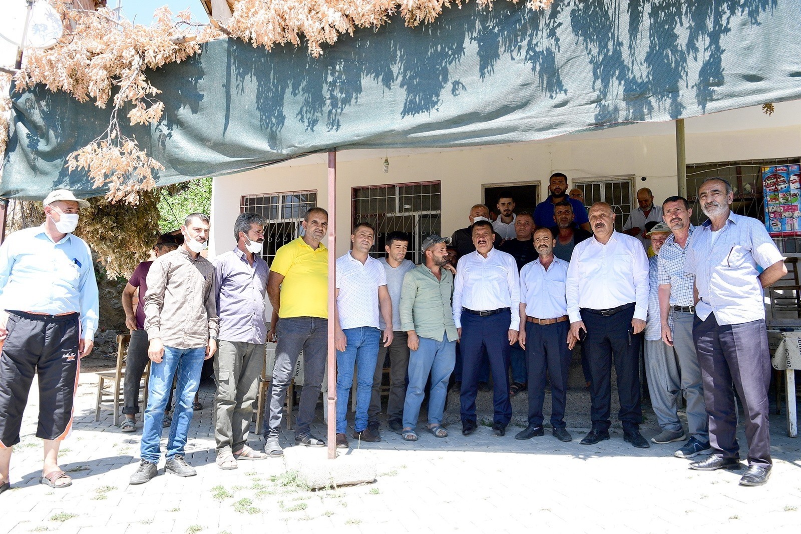 Başkan Gürkan, Elmalı Mahallesi’ni ziyaret etti