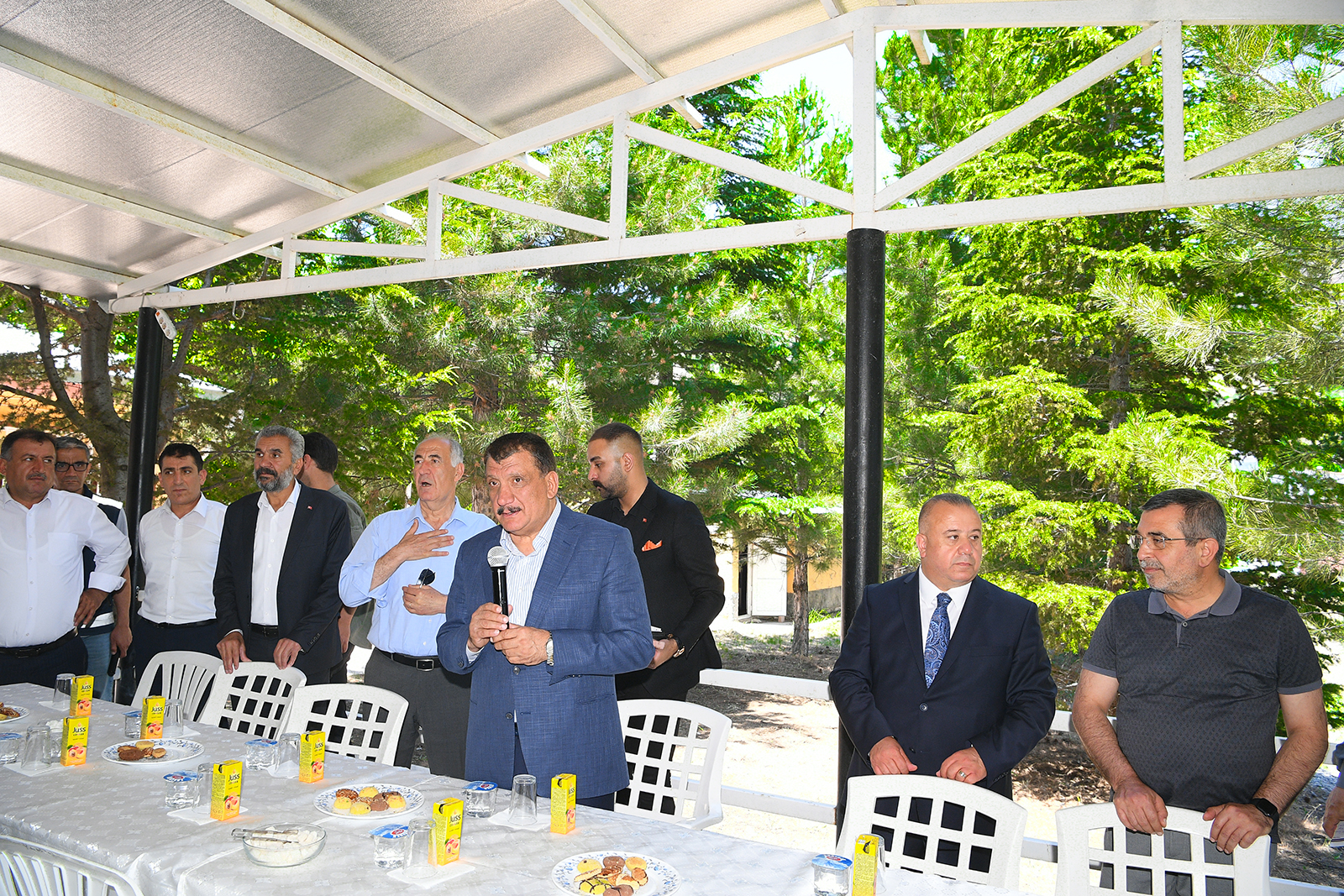 Baskan Gürkan'fan Hekimhan'a Ziyaret