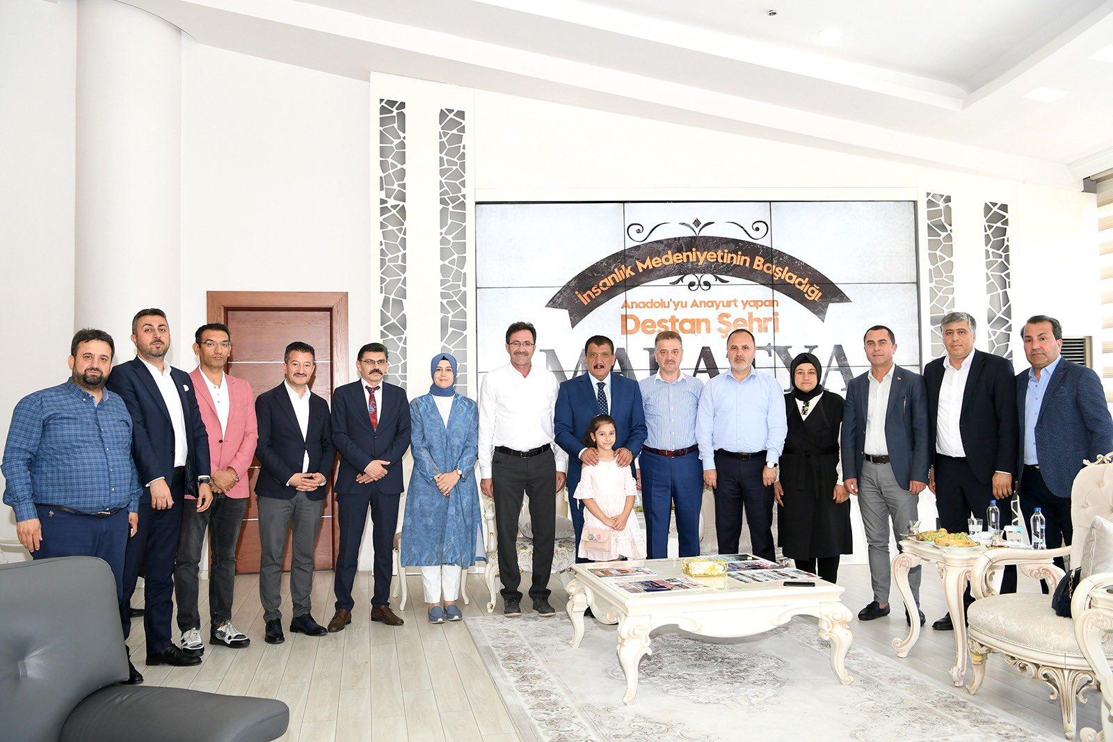 Başkan Gürkan Gaziosmanpaşa ve Sincik Belediye Başkanlarını Ağırladı