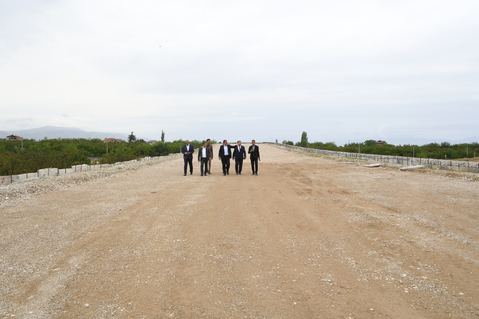 Başkan Gürkan Kuzey Kuşak Çevre Yolunu İnceledi