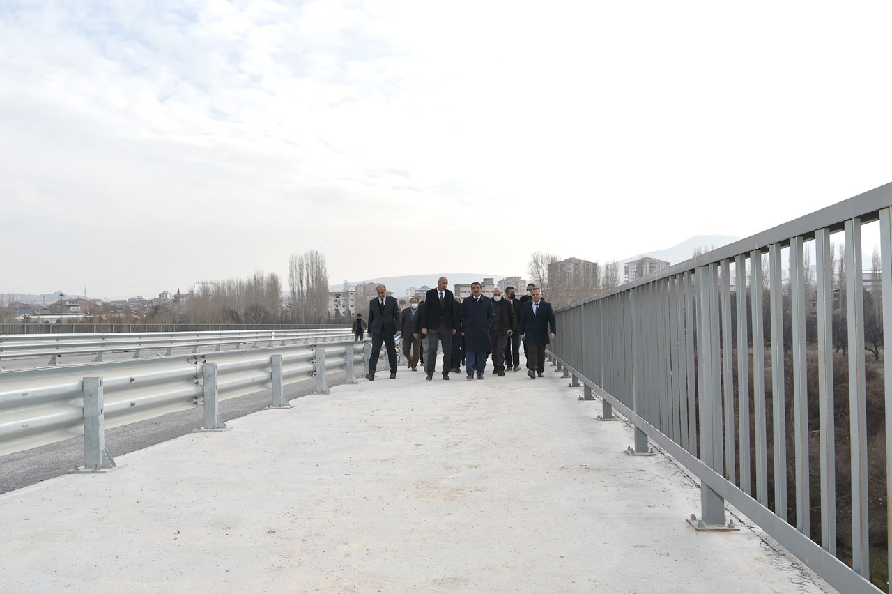 Başkan Gürkan, kuzey kuşak yolunda incelemelerde bulundu