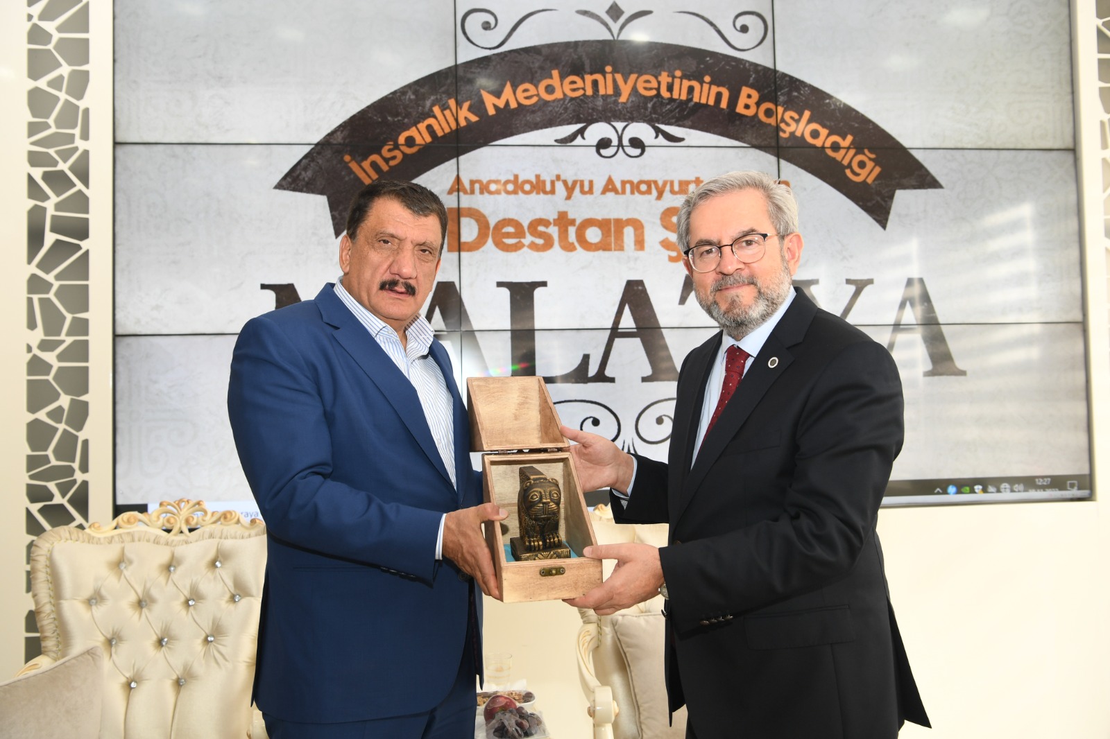 Başkan Gürkan Rektör Ünüvar'ı Kabul Etti