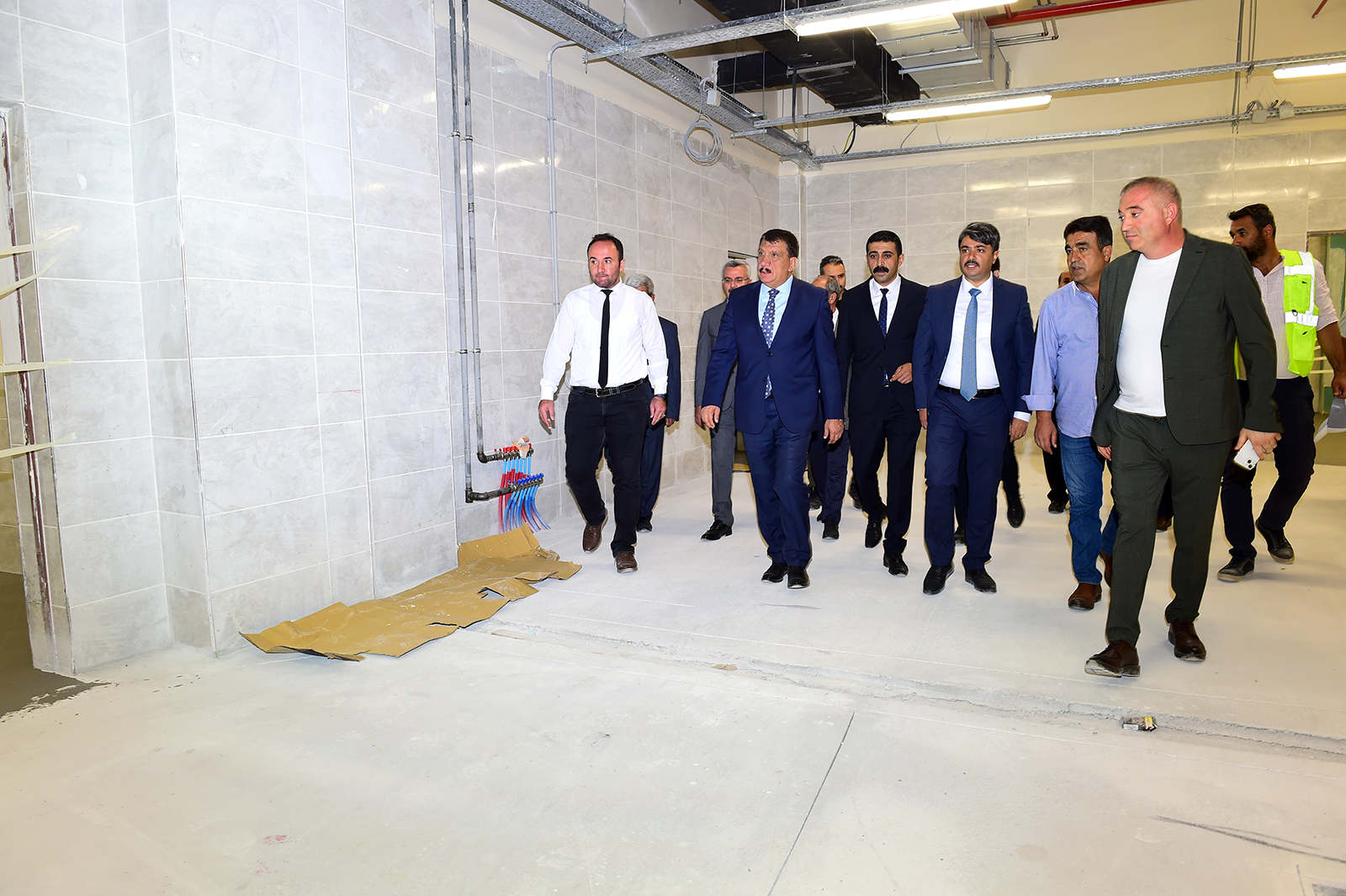 Başkan Gürkan Yemek Fabrikasında İncelemelerde Bulundu