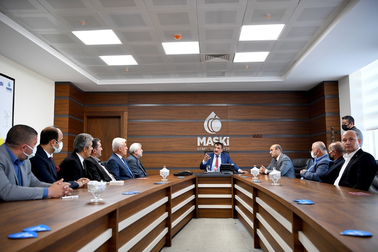 Başkan Gürkan Ziraat Oda Başkanlarıyla Bir Araya Geldi