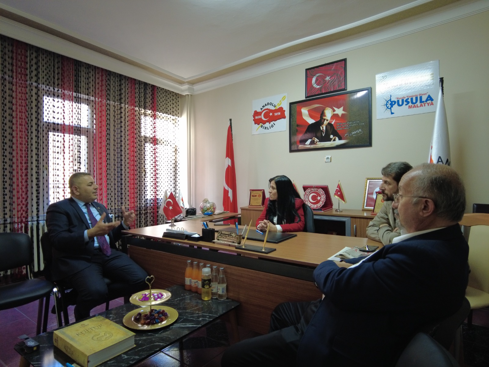 Başkan Sadıkoğlu'ndan ABYB'ye Ziyaret