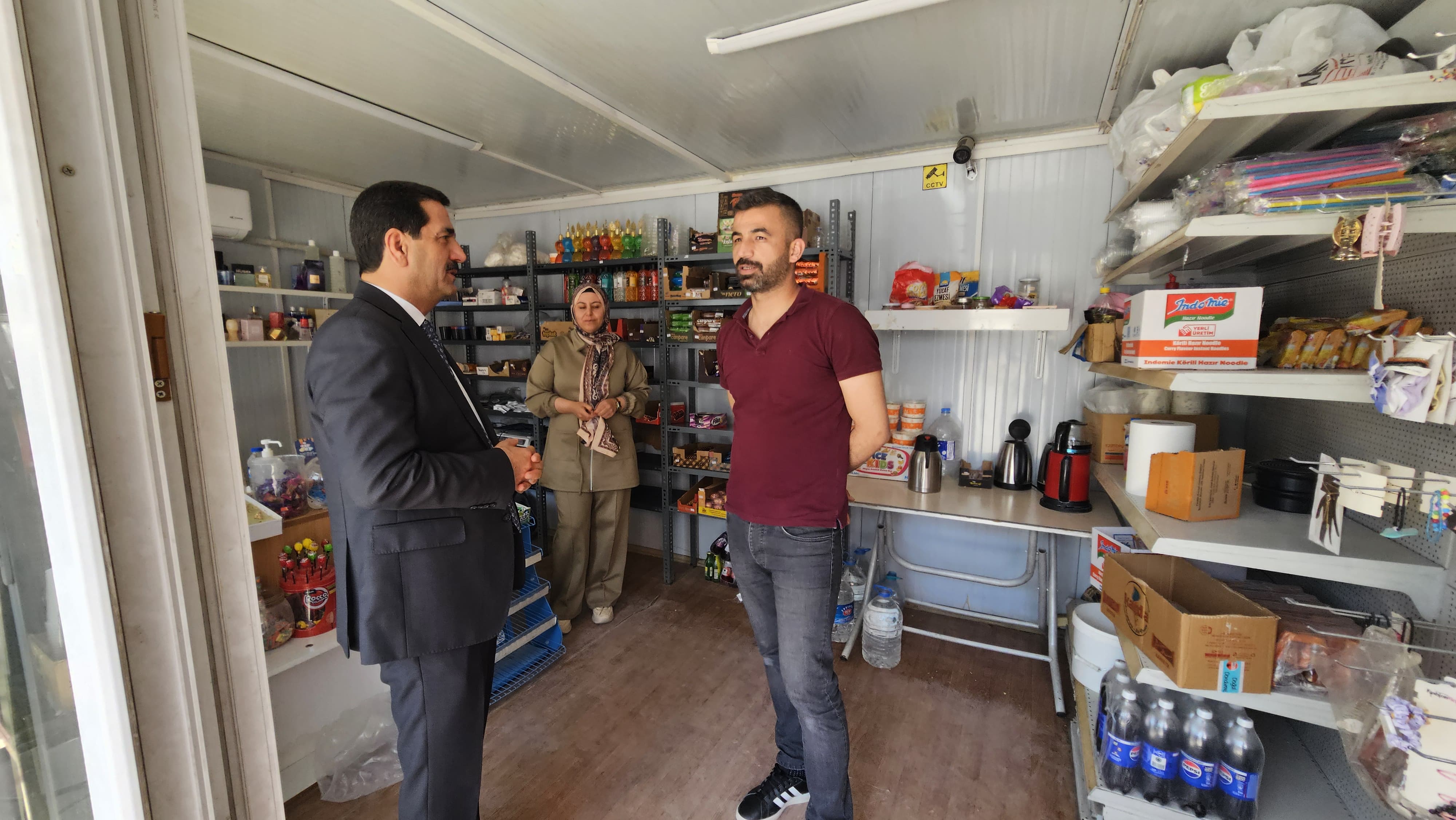 Başkan Taşkın Selçuklu Mahallesi ve Çevreyolu Esnafıyla Buluştu