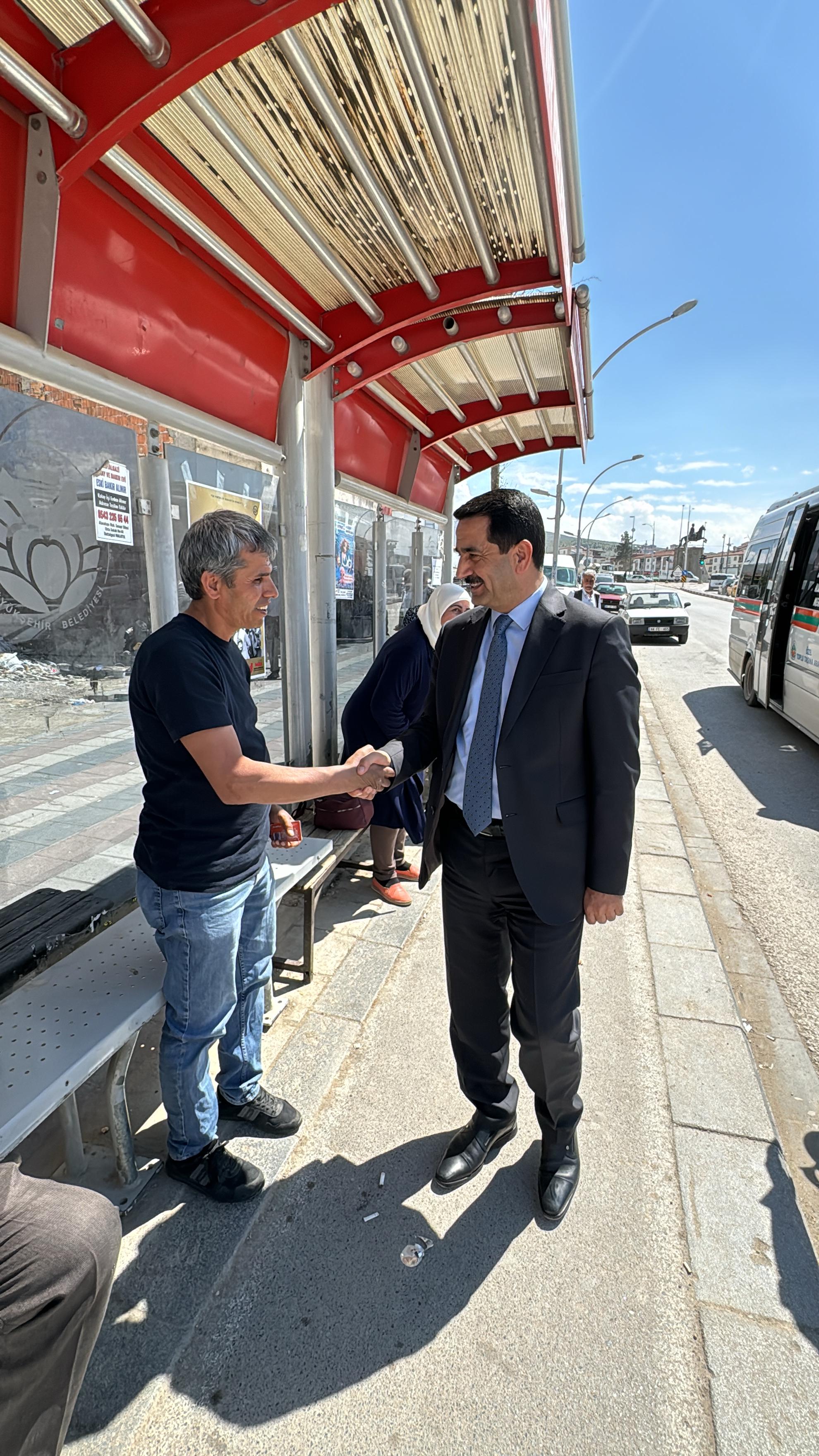 BAŞKAN TAŞKIN: “TALEPLERİ SAHADA DİNLİYORUZ”