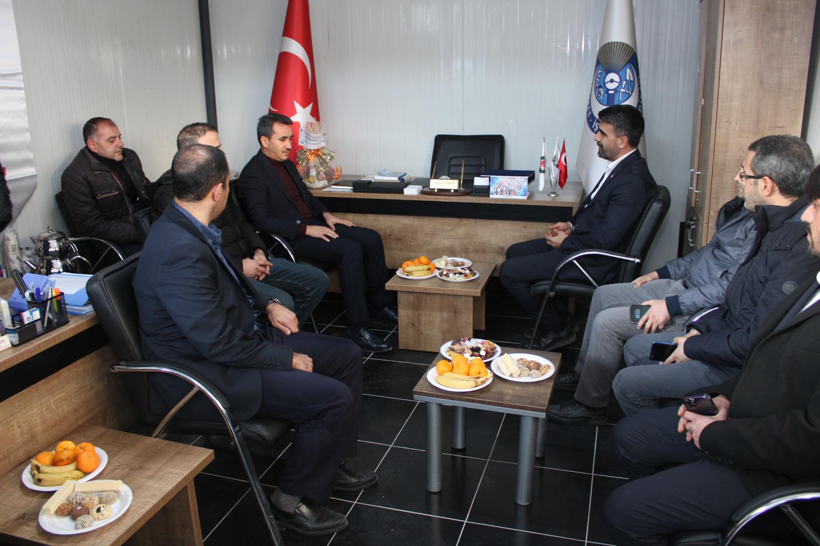 Battalgazi Başkan Aday Adayı Okyay'dan HİZMET-İş'e Ziyaret