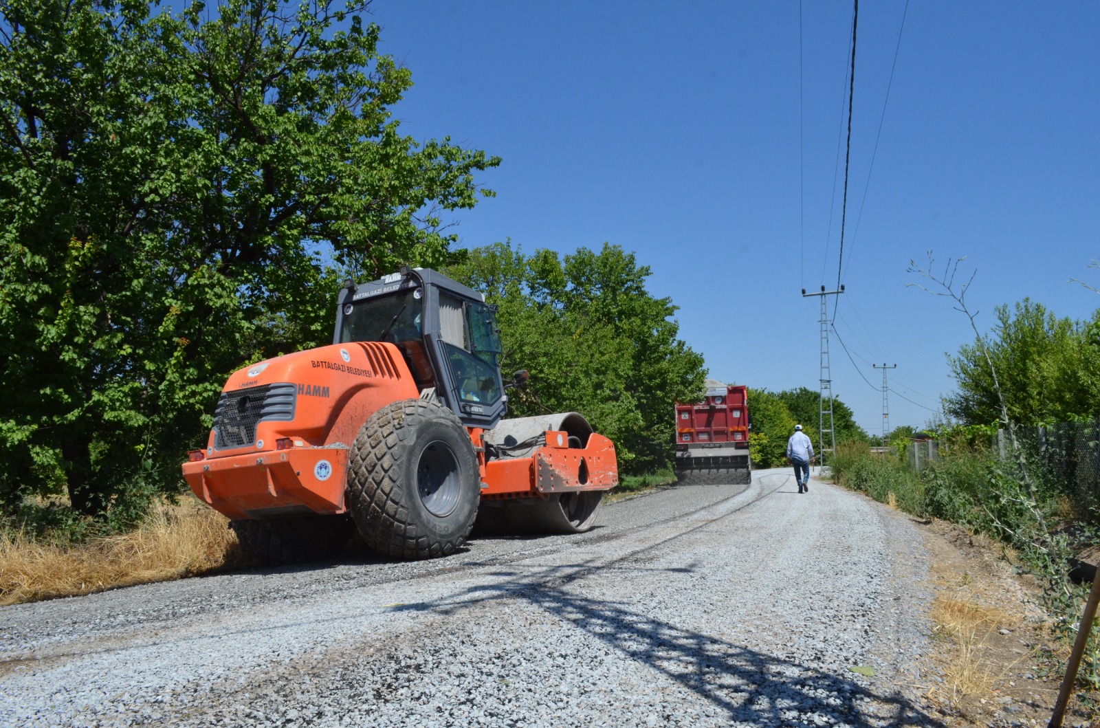 Battalgazi Belediyesi Boran Mahallesi’ndeki Ulaşım Problemini Çözdü