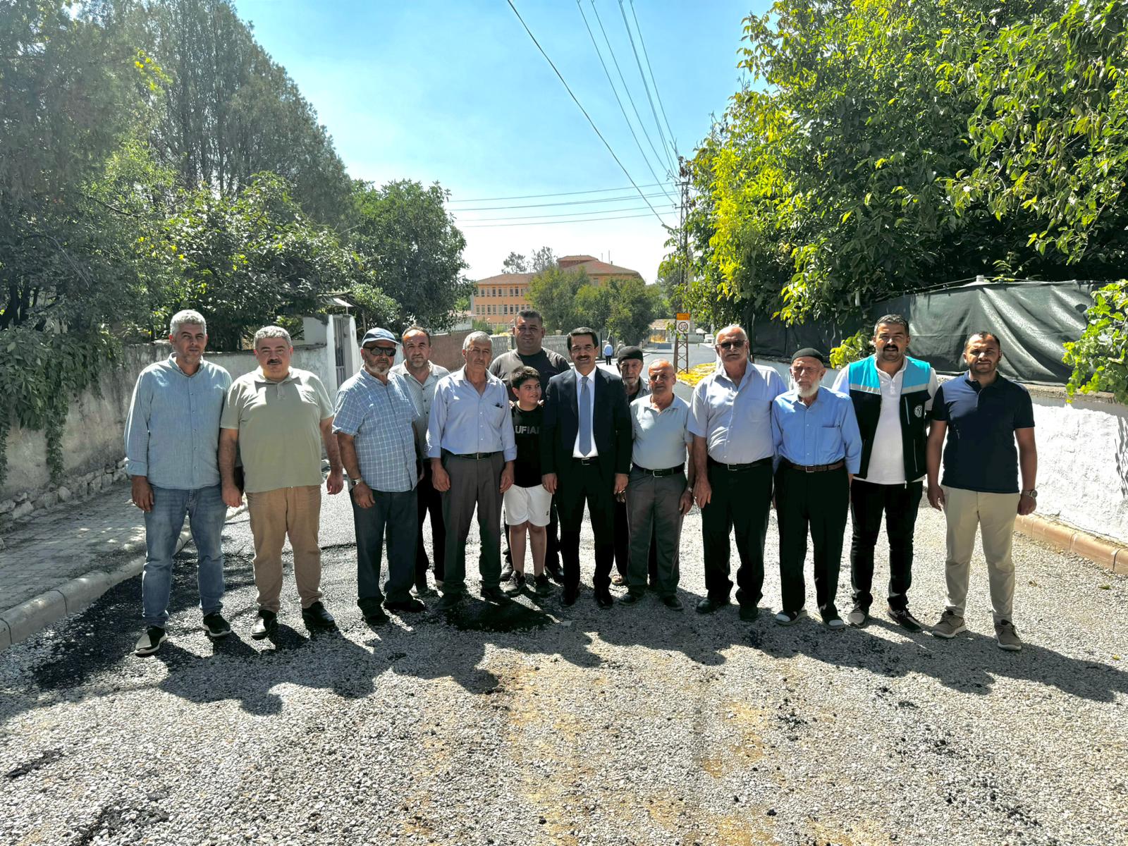 BATTALGAZİ BELEDİYESİ’NDEN TOPTAŞ MAHALLESİ’NE ASFALT HİZMETİ