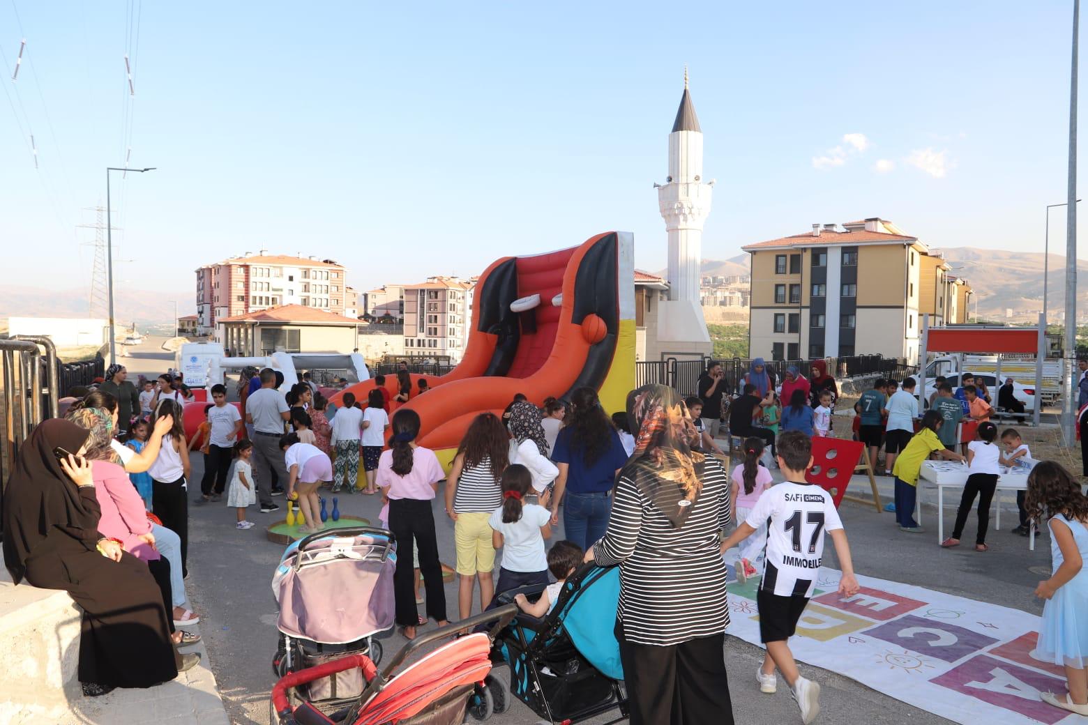 BATTALGAZİ’DE GELENEKSEL OYUNLARLA AİLE BAĞLARI GÜÇLENİYOR