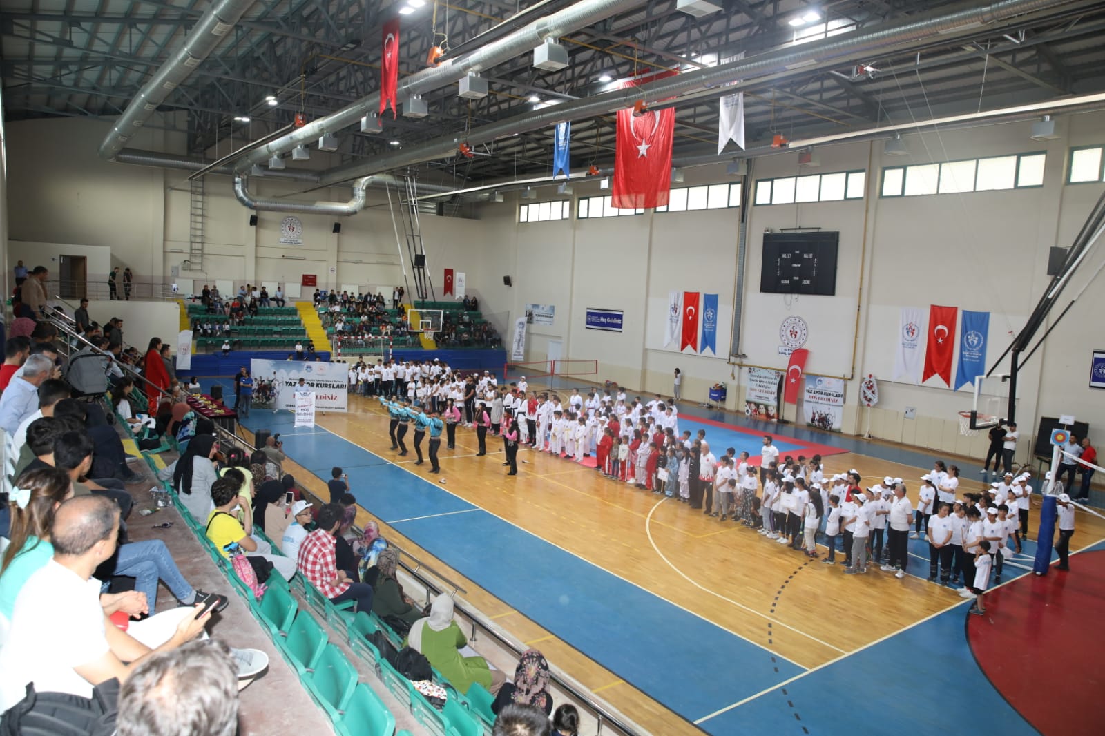 Battalgazi'de Yaz Spor Kursları Açıldı