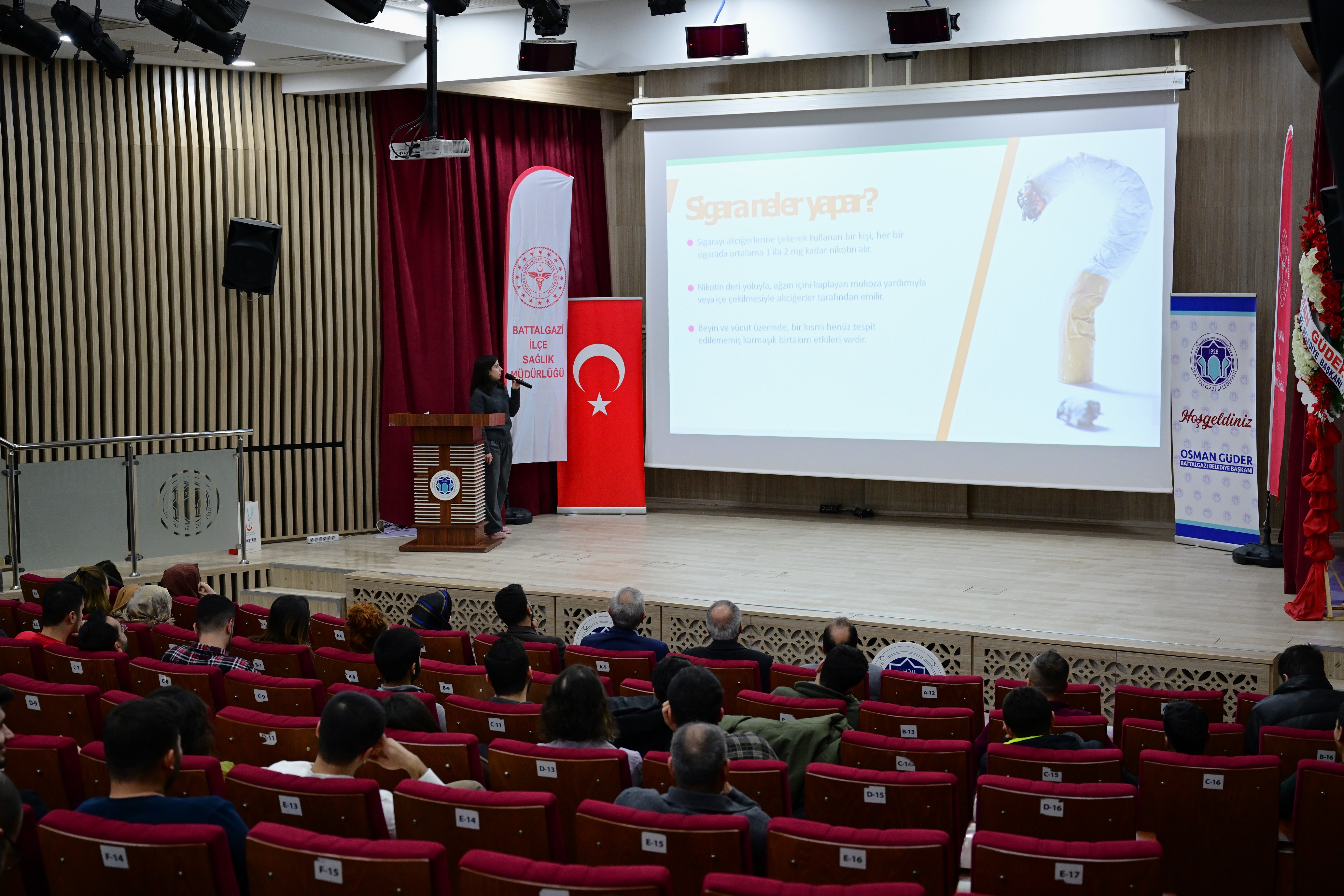 Battalgazi Personeline Sigaranın Zararları Anlatıldı