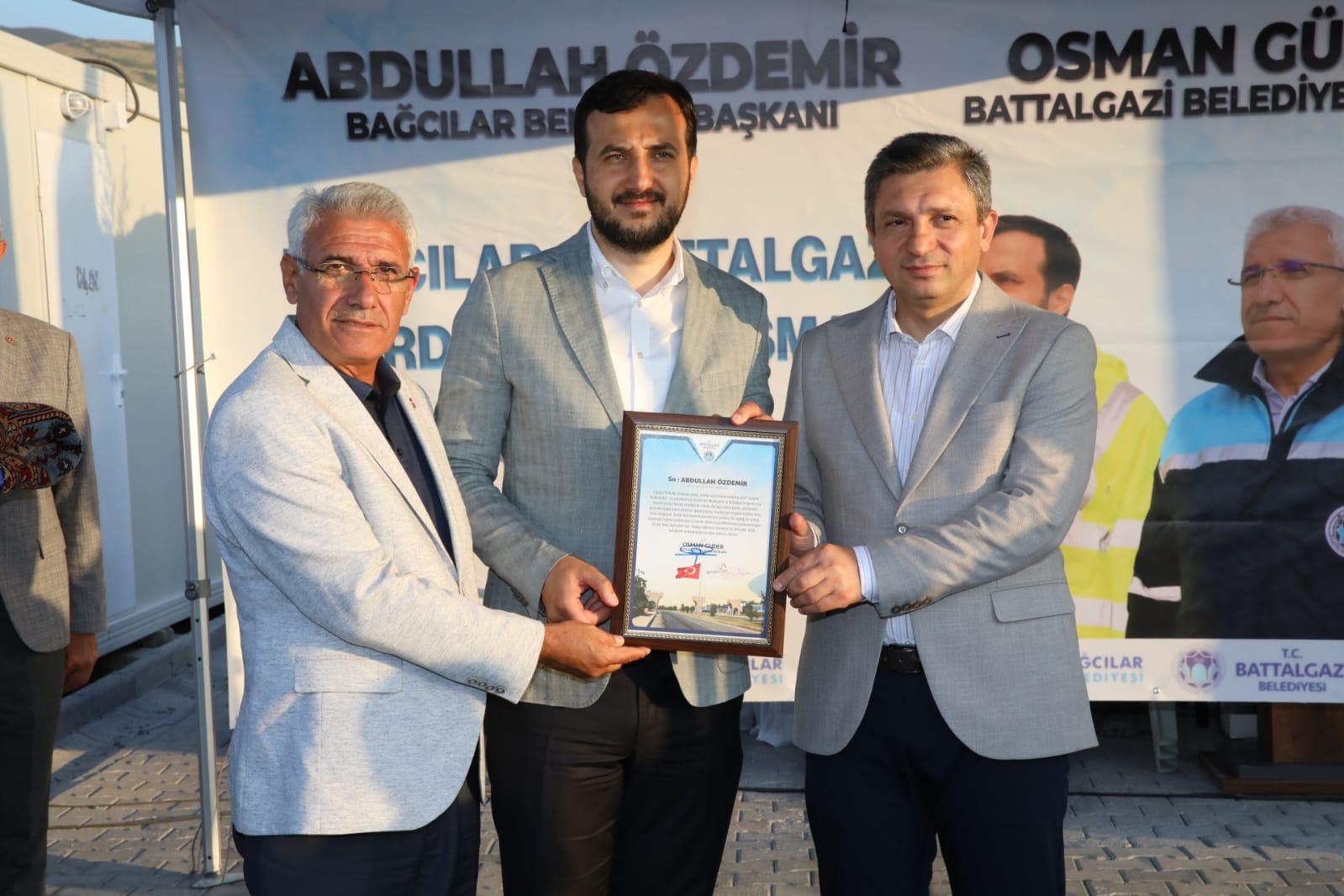 Battalgazi ve Bağcılar Belediyesinden Kardeşlik Buluşması