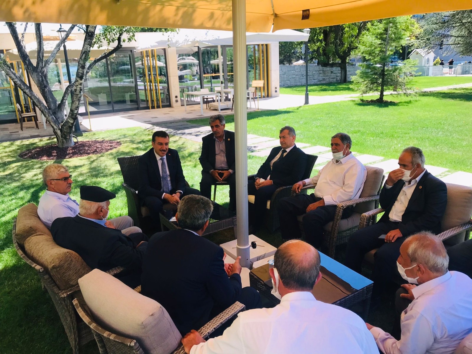 Battalgazili muhtarlardan Ankara çıkarması