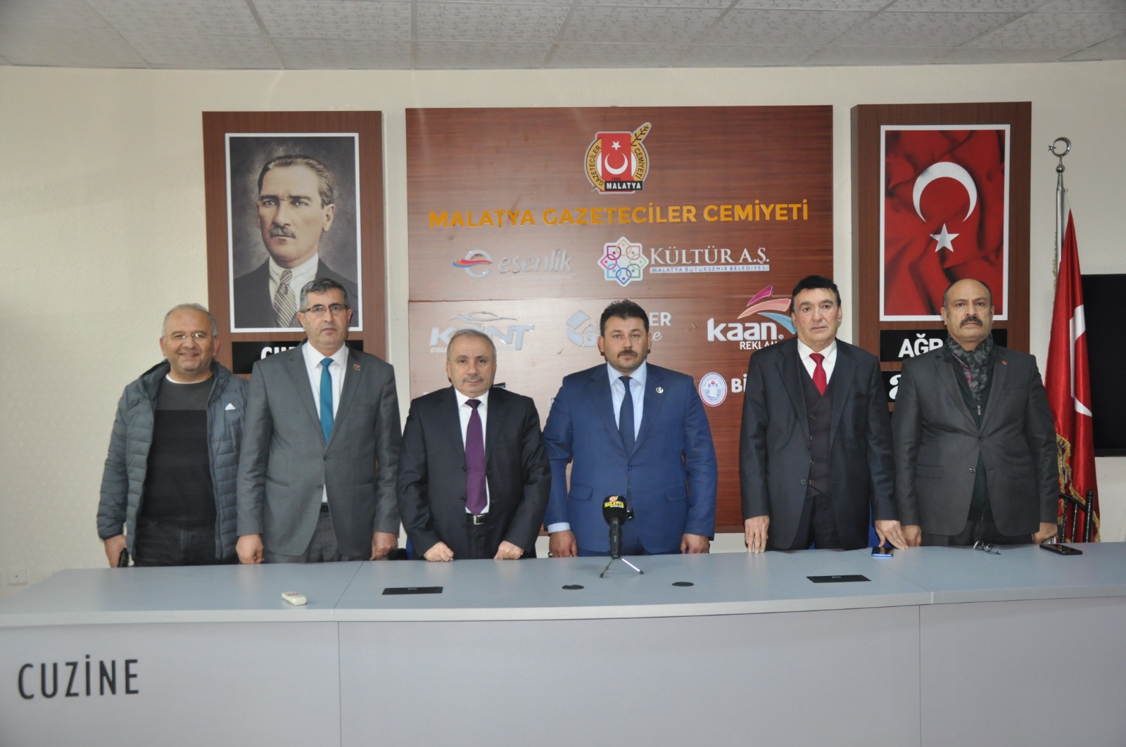 BBP Teşkilatından Malatya Gazeteciler Cemiyetine Ziyaret